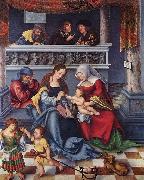Lucas Cranach the Elder Torgauer Ferstenaltar oil painting reproduction